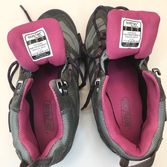 50 Peaks Women’s Water Proof  Hiking Boots Size 6 - Picture 8 of 10
